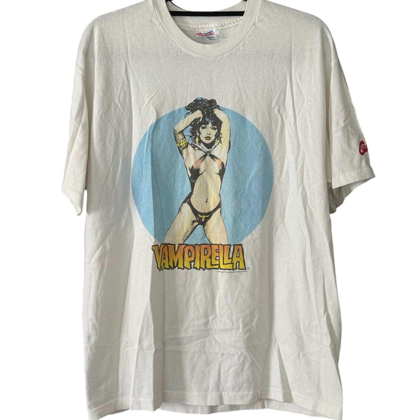 Vintage 90s Vampirella 1992 Graphitti Horror Comic Single Stitch Shirt Large